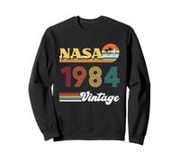 NASA Space Shuttle Worm Logo Vintage Retro 1984 Sweatshirt