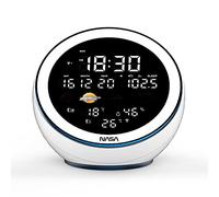 Nasa Gear Station météorologique WSP1500 – enceinte Bluetooth et radio-réveil – Blanche