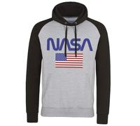 NASA - Sweat à capuche baseball - Old Glory - (L)