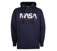 NASA - Sweat à capuche motif insigne - Homme (TV347)