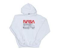 NASA - Sweat à capuche motif/style navette spatiale - Homme (BI2189)