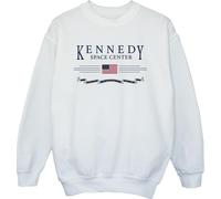 NASA - Sweat-shirt garçon "Kennedy Space Centre Explore" BI39900 (140-146) (Blanc)
