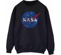 NASA - Sweat-shirt look usé pour femme BI2196 (S) (Noir)