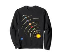 NASA Système Solaire Planètes Soleil Orbite Sweatshirt