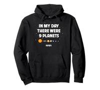 NASA There Were Nine Planets Funny Retro Space Science Sweat à Capuche