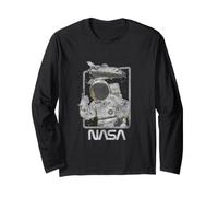 NASA Thumbs Up Astronaute Manche Longue