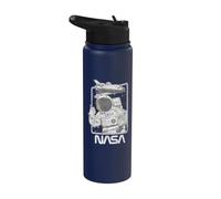NASA Thumbs Up Astronaute Stainless Steel Insulated Water Bottle