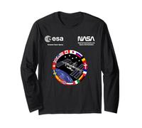 NASA Worm et ESA Logo ISS International Space Station Manche Longue