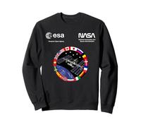 NASA Worm et ESA Logo ISS International Space Station Sweatshirt