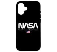 NASA Worm Logotype - Symbole de la NASA Coque pour iPhone 16