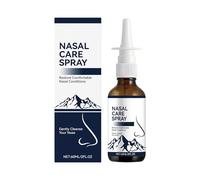 Nasal Spray, 60ml Gentle Moisturizing Breathing Mist, Fine Mist Hydration Feature, Nasal Moisturizing Spray for Daily Hygiene, Women Men Adults Elderly Commuting Travel Exercise Office