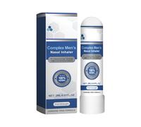 Nasal Stick, 2ml Portable Nasal Inhaler, Long Lasting Invigorating Scent Respiratory Aid for Daily Use, Travel, Stress Reduction and Relaxation, Refreshing, Clear Breathing, Focus