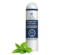 Nasal Stick for Men - Cooling Breath Relief Inhaler Stick | Long-Lasting Aromatherapy Nasal Freshener for Allergy Season, Travel, Long Flights, Daily Use, Office, Gym, and Nighttime Breathing Comfort