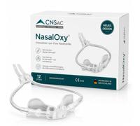 NasalOxy® - Lunettes nasales innovantes à faible débit | Plus de confort & d’efficacité | BPCO & asthme | Respiration double & apport optimal en oxygène | 12 pces - Pack avantage annuel