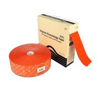 Nasara Bande de kinésiologie Physio XXL pour le sport et la médecine, rouleau de 5 cm x 32 m, orange