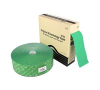 Nasara Kinésiologie Physio XXL Ruban adhésif pour le sport et la médecine Vert 5 cm x 32 m