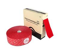 Nasara Kinésiologie Physio XXL Ruban adhésif pour sport et médecine Rouge 5 cm x 32 m