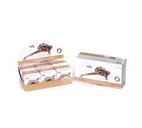 Nasara Original Bande Kinésiologique: boîte de 6 tapes pour le sport et la médecine, taille du rouleau 5cm x 5m, beige