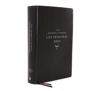 Nasb, Charles F. Stanley Life Principles Bible, 2nd Edition, Leathersoft, Black, Thumb Indexed, Comfort Print
