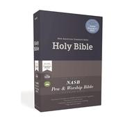 NASB, Church Bible (Pew Bible), Hardcover, Blue, 1995 Text, Comfort Print