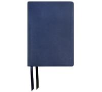 NASB Large Print Compact Bible, Blue, Leathertex, 2020 text