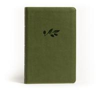 Holy Bible: New American Standard Bible, Large Print Personal Size Reference Bible, Leathertouch, Olive