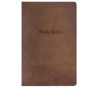NASB Large Print Text Bible, Dark Brown, Leathertex, 1995 text