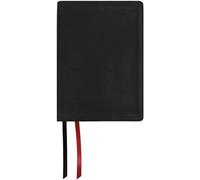 NASB Large Print Ultrathin Reference Bible, Black, Leathertex, 1995 text