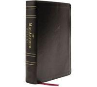 NASB MacArthur Study Bible 2nd Edition Leathersoft Black Thumb Indexed Comfort Print Unleashing Gods Truth One Verse at a Time by General editor John F M General editor John F MacArthur (Auteur)