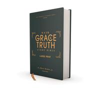 NASB, The Grace and Truth Study Bible (Trustworthy and Practical Insights), Large Print, Hardcover, Green, Red Letter, 1995 Text, Comfort Print