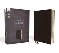 Nasb, Thinline Bible, Bonded Leather, Black, Red Letter Edition, 1995 Text, Comfort Print