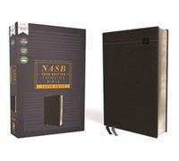 NASB Thinline Bible Large Print Leathersoft Black Red Letter 2020 Text Comfort Print by Zondervan Zondervan (Auteur)