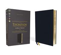 Nasb, Thompson Chain-Reference Bible, Large Print, Leathersoft, Navy, 1995 Text, Red Letter, Comfort Print