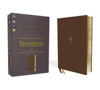 Nasb, Thompson Chain-Reference Bible, Leathersoft, Brown, 1995 Text, Red Letter, Comfort Print
