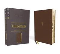 Nasb, Thompson Chain-Reference Bible, Leathersoft, Brown, 1995 Text, Red Letter, Thumb Indexed, Comfort Print