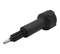 NaschLager Arbre d'entraînement compatible avec robot de cuisine Philips Avance 7000 Series hr7776 hr7778 00 hr7780 hr7783 noir avec tenons métalliques Pièce de rechange cp6854 01 Référence d'article