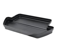 NaschLager Bac de récupération compatible avec Tefal OptiGrill GC705D GC702D GC718D GC714D GC730D - Pièce de rechange TS-01039270 - Bac d'égouttement en plastique - Noir - Passe au lave-vaisselle