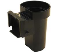 NaschLager Bec verseur à poudre de café 421941230122 compatible avec Philips EP 1200 2200 3200 4300 5400 Series, compatible avec Saeco Incanto Intelia Intuita Minuto Moltio Syntia Xsmall, noir