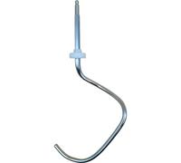 NaschLager Crochet pétrisseur en forme de S en acier inoxydable compatible avec Bosch MUM4 MUM44 MUM4405 MUM4427 ProfiMixx 44 46 47 Pièce de rechange 00080060 Longueur 190 mm Ø 19,7 mm Tige hexagonale