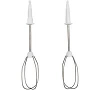 NaschLager Lot de 2 fouets compatibles avec les batteurs à main Bosch Siemens MFQ3010, MFQ3020, MFQ3030, MQ95020, 300 W, 450 W, accessoires de fouet, mélangeurs, mélangeurs, tiges de mixage, droite et