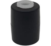 NaschLager Roulette de sol DJ66-00813A, TPEE, 12 mm, noir | Compatible avec Samsung Jet 90 Elite VS20R90G6R3, Jet 75 et 70, roue jockey avant, aspirateur sans fil