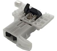 NaschLager Serrure de porte 10006917 pour lave-vaisselle compatible avec Bosch Siemens - Verrouillage mécanique de porte avec aimant et ressort - Unité de verrouillage - Boîtier blanc - Pièce de