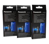NaschLager WES4L03-803 Lot de 3 flacons de liquide de nettoyage et de charge compatible avec Panasonic ES-LS9A ES-LV9Q ES-LV9N ES-LV97 ES-LV95 3 x 15 ml (9 sachets) sans système de cartouche