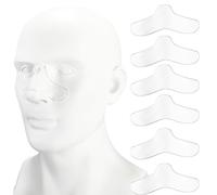 Naseaux pour masques CPAP, tampons nasaux en gel pour CPAP, coussinets nasaux confortables pour machine CPAP, pont nasal pour masques, lot de 6