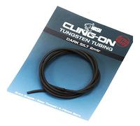 Nash Cling-On Tungsten Tubing 2m Dark Silt Matériel pour bas de ligne carpe