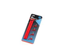 Nash T7847 Lot de 4-6 vis Zig Rouge
