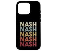 Nash Texas Nash TX Retro Vintage Text Coque pour iPhone 16 Pro