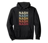 Nash Texas Nash TX Retro Vintage Text Sweat à Capuche