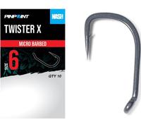 Nash Twister X Barbed Carp Hooks R. 4