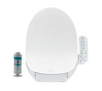 Nashi - Compact PRO | Bidet pour WC | Siège de toilette avec jet d'eau | Eau chaude, pression et température réglables | Sécheur à air chaud | Chauffable | WC japonais intelligent | Toilette japonaise